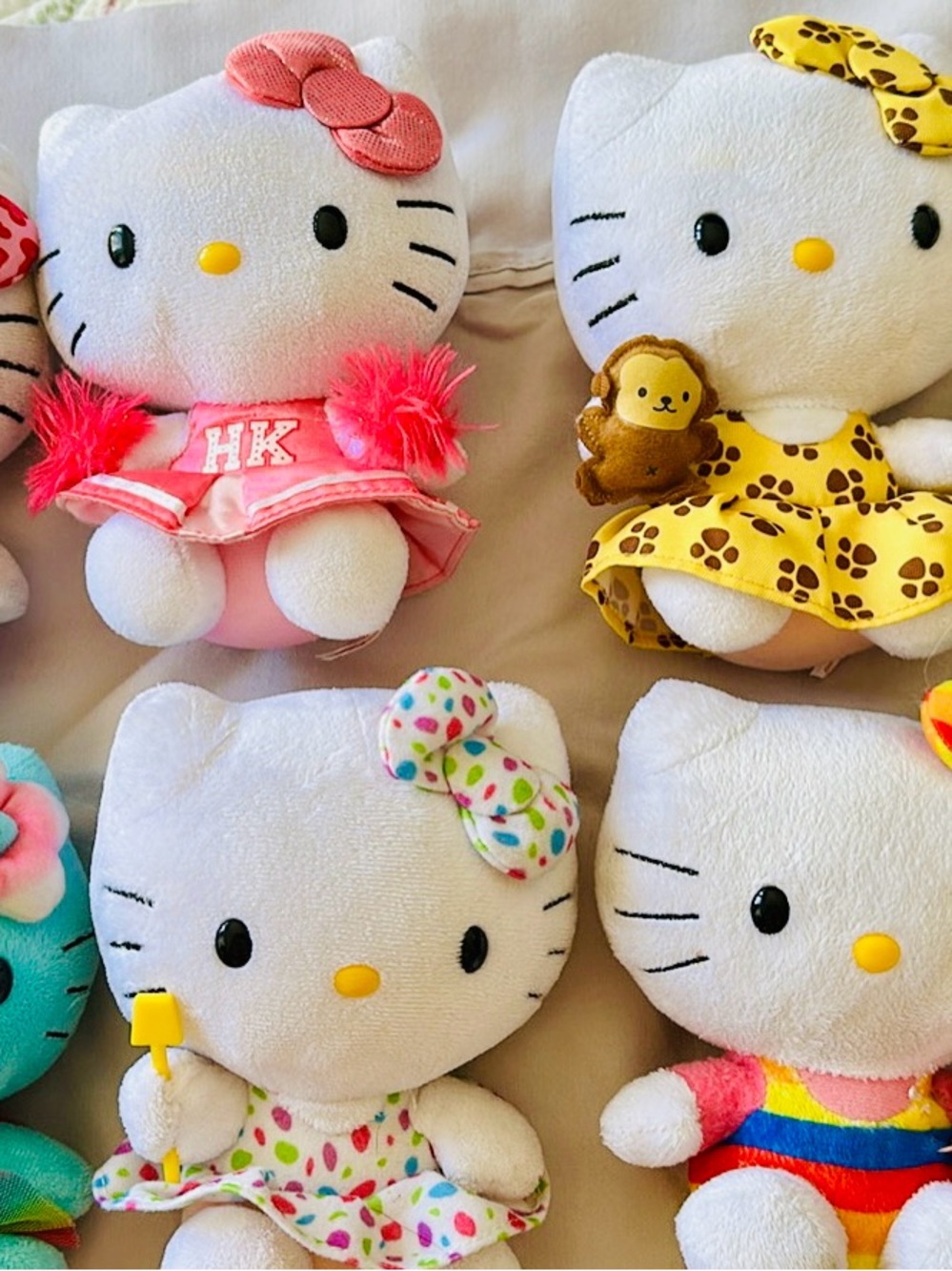 Rare Y2K Vintage Hello Kitty Plush Toy Lot of 7 Sanrio  & TY - Picture 16 of 16